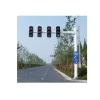 Lighting electric steel galvanized traffic light pole