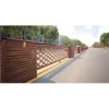 High quality fittings galvanized steel guardrail / pedestrian barrier